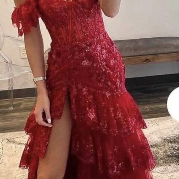 Prom Sequin Dress - Picture 4 of 4